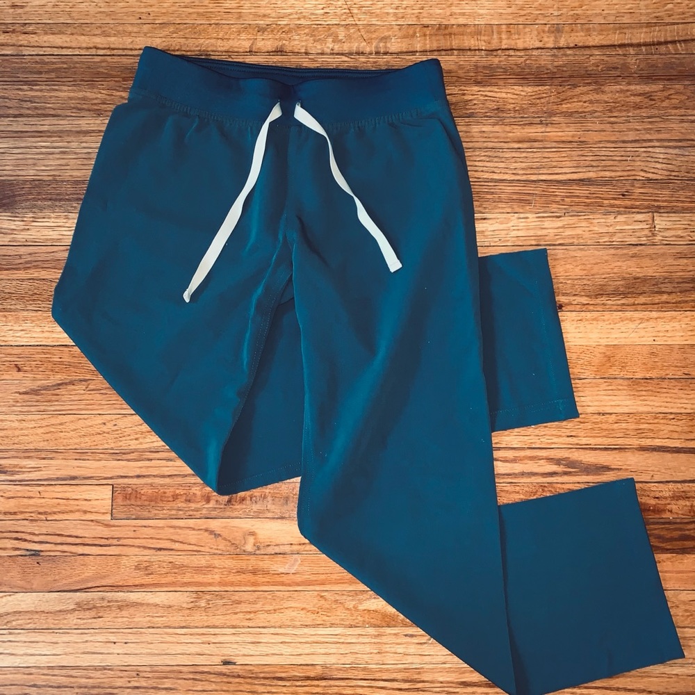 Figs Livingston Scrub Pants, Caribbean Blue XSP